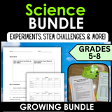 Science Bundle of Experiments and STEM Activities | Science Projects